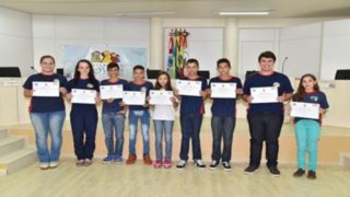 Diplomação Vereadores Mirins Edição 2016. Diplomação Vereadores Mirins Edição 2016.