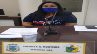 Suplente Zoleide de Fátima Santos Monteiro assume o cargo de vereadora. Suplente Zoleide de Fátima Santos Monteiro assume o cargo de vereadora.
